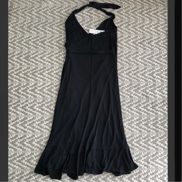 Belly Basics salsa halter wrap maternity dress size small - Picture 7 of 10